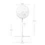 Elektronikus állványos ventilátor 40W