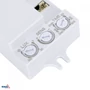 Mozgásérzékelő fehér 1200W IP20 szondával 360fok
