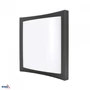LED fali világítás 20W 4000K 1470lm IP65 243x243x73mm grafit