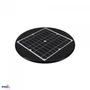LED SOLAR, parkvilágító, SOLUM, 20W, 2200LM, 4000K, IP65, fekete