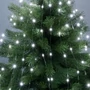 Micro LED-es fényfüzér-köteg,  10 füzér / 20 LED, hidegfehér, kültéri kivitel ML 200/WH
