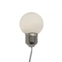 LED-es villanykörte fényfüzér, 20 LED, melegfehér LP 20/WW