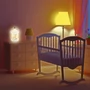 Porcelán Körhinta, 230V~/50Hz, E14, max 25W PDV 02