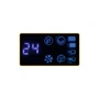 Home FKF 65221 fali elektromos ventilátoros fűtőtest, 1100/2200W, heti program, távirányító, fehér FKF 65221