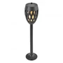 Home MX 200 napelemes kerti fáklya, 12 LED, automatikus, napelem és töltő, időjárásálló MX 200