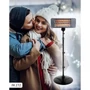 Kvarccsöves kültéri fűtőtest, max. 2000W, IPX4 FK 272