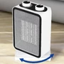 Home FK 51 álló elektromos kerámia fűtőtest, 1000W/1500W, oszcillálás,  mechanikus termosztát,  fehér/fehér FK 51