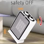 Home FK 51 álló elektromos kerámia fűtőtest, 1000W/1500W, oszcillálás,  mechanikus termosztát,  fehér/fehér FK 51