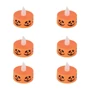 Halloween mécses szett, 6 db