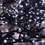 LED-es cluster fényfüzér, hidegfehér, 8pr, timer, távirányító LC 768/WH