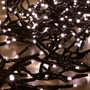 LED-es cluster fényfüzér, melegfehér, 8pr, timer, távirányító LC 768/WW