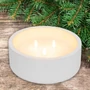 LED-es kő-mécses, 3 LED, Ø20x8 cm CDL 20
