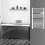 Home FKTW 501 fali elektromos törölközőszárító, 500W, LCD, fehér FKTW 501