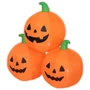 Felfújható Halloween tökrakás (3db tök egyben), 90 cm, LED világítással KD 90 T