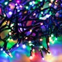 LED-es cluster fényfüzér, színes, 8pr, timer, távirányító LC 768/M