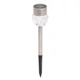 Home MX 809 napelemes kerti lámpa, 1 db LED, fém, időjárásálló, automatikus, hidegfehér MX 809