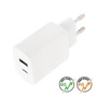 USB hálózati töltő, QC+PD, 20W