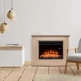 Home FKKF 03 + FKKI 03 KIT FKK Bologna beépíthető elektromos látványkandalló kerettel, sonoma FKK BOLOGNA