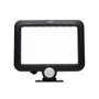 Home FLP250SOLAR napelemes LED reflektor, 250 lm, PIR mozgásérzékelő, 120° 5m, 56 db hidegfehér SMD LED, energiatakarékos, műanyag, IP44 FLP250SOLAR