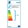 Home PL 20 szerelőlámpa, 60 W, E27, IP54, fém rács, gumi markolat, kettős szigetelés PL 20
