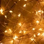 Micro LED-es fényfüzér-köteg, 6 füzér / 25 LED, melegfehér, kültéri kivitel